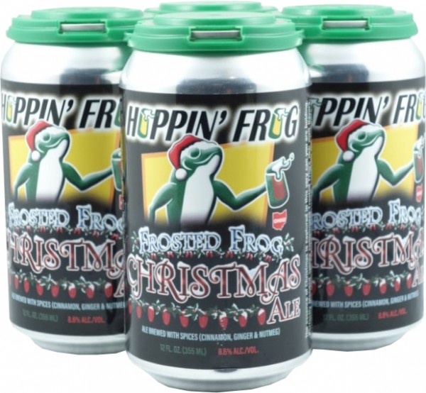 Hoppin Frog Frosted Frog Christmas Ale - Sal's Beverage World