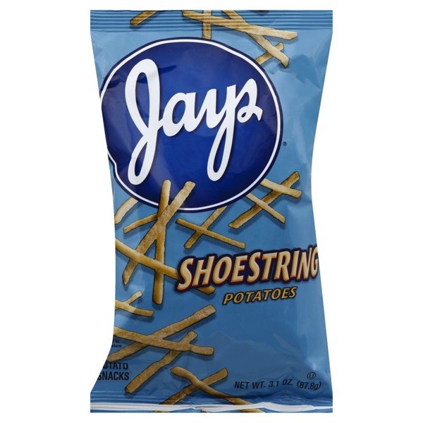 Jay's Shoestring Potato Chips 3 oz - Sal's Beverage World