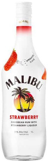 Malibu Strawberry Rum - Sal's Beverage World