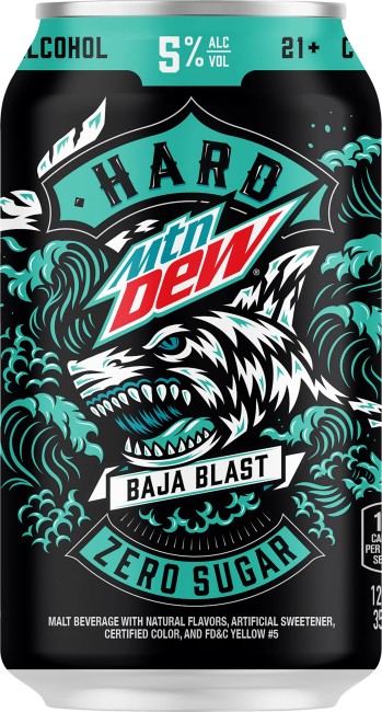 Hard Mountain Dew Baja Blast Variety