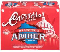 Capital Brewery Wisconsin Amber Lager (12 pack 12oz cans) (12 pack 12oz cans)