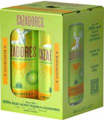 Cazadores Margarita (4 pack 12oz cans) (4 pack 12oz cans)