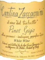 Cantina Zaccagnini - Pinot Grigio 2020 (750ml) (750ml)