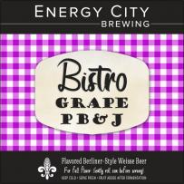 Energy City Brewing Bistro Pb&j Grape (4 pack 16oz cans) (4 pack 16oz cans)