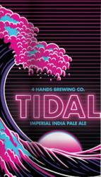 4 Hands Brewing Tidal Imperial India Pale Ale (4 pack 16oz cans) (4 pack 16oz cans)