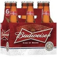 Anheuser-Busch - Budweiser (6 pack 12oz bottles) (6 pack 12oz bottles)