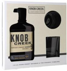 Knob Creek Kentucky Straight Bourbon Whiskey Small Batch 100 Proof W/glasses (750ml) (750ml)