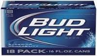 Bud Light (18 pack 16oz cans) (18 pack 16oz cans)
