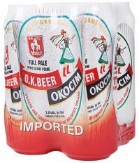 Okocim Ok Beer Full Pale Lager (4 pack cans) (4 pack cans)