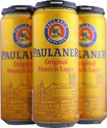 Paulaner Original Munich Premium Lager (4 pack cans) (4 pack cans)