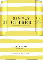 Simply Cutrer Chardonnay 2020 (4 pack 8.4oz cans) (4 pack 8.4oz cans)