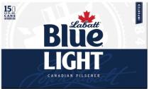 Labatt Blue Light Canadian Pilsener (15 pack 12oz cans) (15 pack 12oz cans)