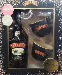 Baileys - Original Irish Cream Gift Set W/ Ceramic Bowls (750ml) (750ml)
