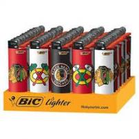 Bic Lighters Black Hawks Limited Edition