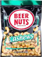 Beer Nuts Cashews 2 oz 0