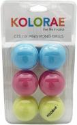 Kolorae Color Ping Pong Balls 6pk 0