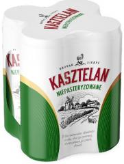 Kasztelan Unpasteurized (4 pack cans) (4 pack cans)