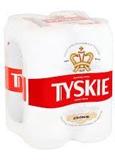 Tyskie Gronie Lager (4 pack cans) (4 pack cans)