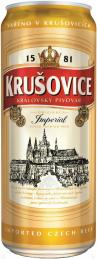 Krusovice Imperial Czech Pilsner (4 pack cans) (4 pack cans)