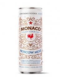 Monaco Vodka Cocktails Moscow Mule (4 pack 12oz cans) (4 pack 12oz cans)