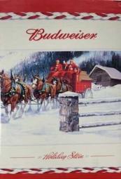 Budweiser Holiday Stein 2010