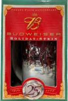 Budweiser Holiday Stein 2004
