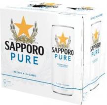 Sapporo Pure (6 pack 12oz cans) (6 pack 12oz cans)