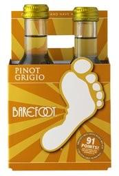 Barefoot - Pinot Grigio NV (4 pack 187ml) (4 pack 187ml)