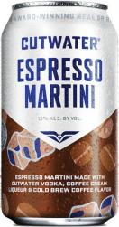 Cutwater Spirits Espresso Martini (4 pack 12oz cans) (4 pack 12oz cans)