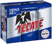 Cerveceria Cuauhtemoc Moctezuma - Tecate Light (12 pack 12oz cans) (12 pack 12oz cans)