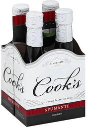 Cook's Spumante NV (4 pack 187ml) (4 pack 187ml)