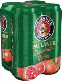 Paulaner Grapefruit Radler Premium Lager (4 pack cans) (4 pack cans)