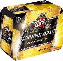 Miller Genuine Draft (12 pack 12oz cans) (12 pack 12oz cans)