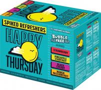 Happy Thursday Spiked Refreshers Bubble Free (12 pack 12oz cans) (12 pack 12oz cans)