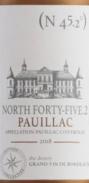 Chateau Pichon North Forty-five (n 45.2) Pauillac 2019