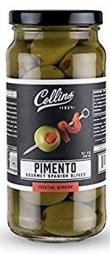 Collins Gourmet Olives, Martini / Pimiento 4.75 oz