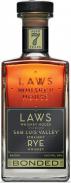 Laws Whiskey House San Luis Valley 7 Year Old Straight Rye Whiskey Bottled In Bond (750)