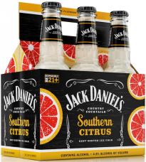 Jack Daniels Country Cocktails Southern Citrus (6 pack bottles) (6 pack bottles)