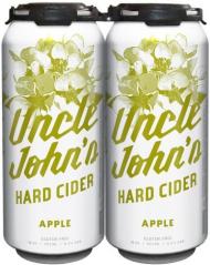 Uncle John's Hard Apple Cider (4 pack 16oz cans) (4 pack 16oz cans)