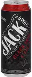 Jack Daniels Country Cocktails Black Jack Cola (4 pack 16oz cans) (4 pack 16oz cans)