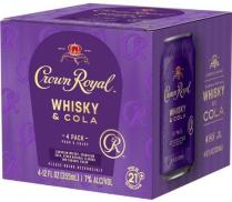 Crown Royal Whisky & Cola (4 pack 12oz cans) (4 pack 12oz cans)