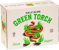 Half Acre Green Torch Lager W/ Lime (12 pack 12oz cans) (12 pack 12oz cans)
