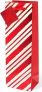 Gift Bag Candy Stripe Single-bottle Wine Bag By Cakewalk 0