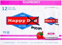 Happy Mom Raspberry Seltzer (12 pack 12oz cans) (12 pack 12oz cans)
