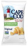 Cape Cod Reduced Fat Kettle Cooked Potato Chips 0