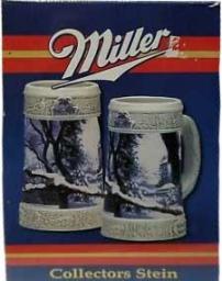 Miller Holiday Stein 'Winter Watch'