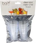 Bary3 Clear Mini Cups 10 Count 2010