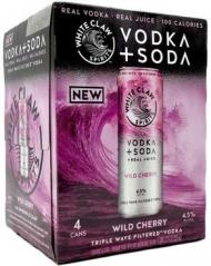 White Claw Vodka Soda Wild Cherry (4 pack 12oz cans) (4 pack 12oz cans)